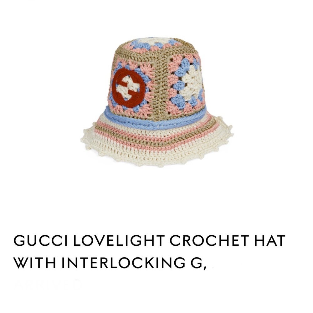 Gucci Multicolor Crochet Hat